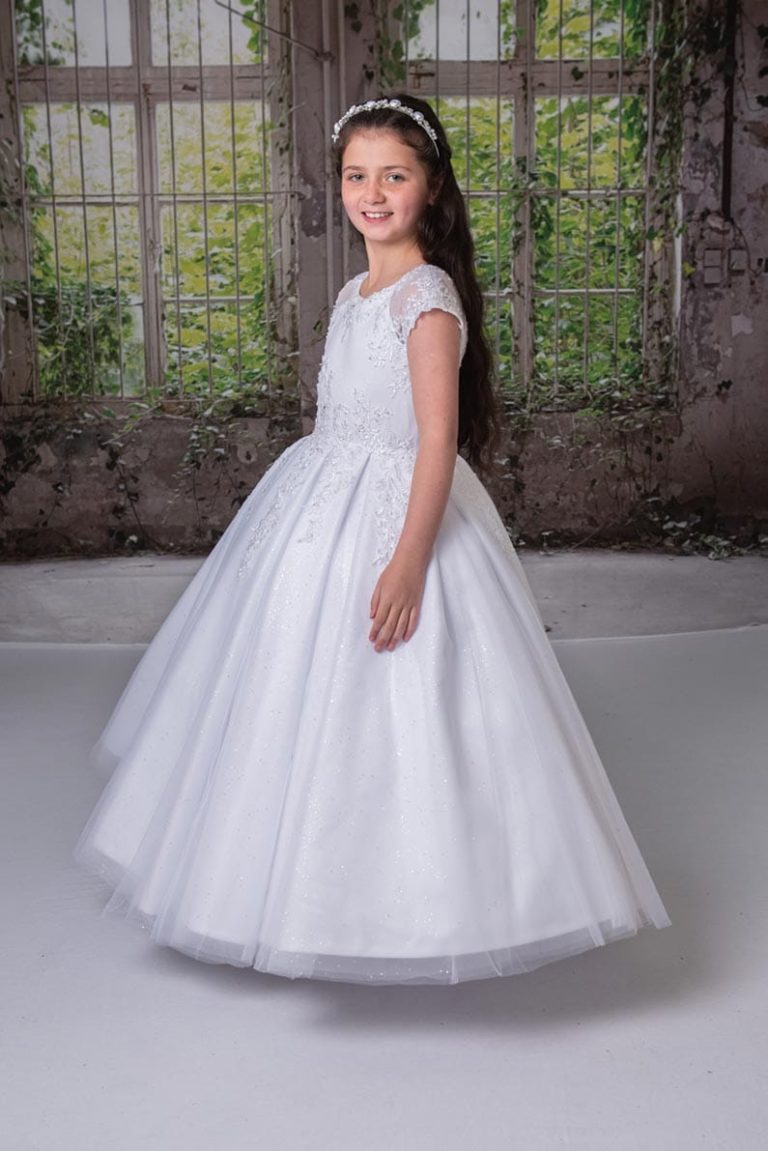 Princess Codi first holy communion dress