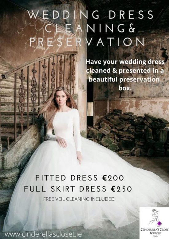 wedding dress storage and preservation