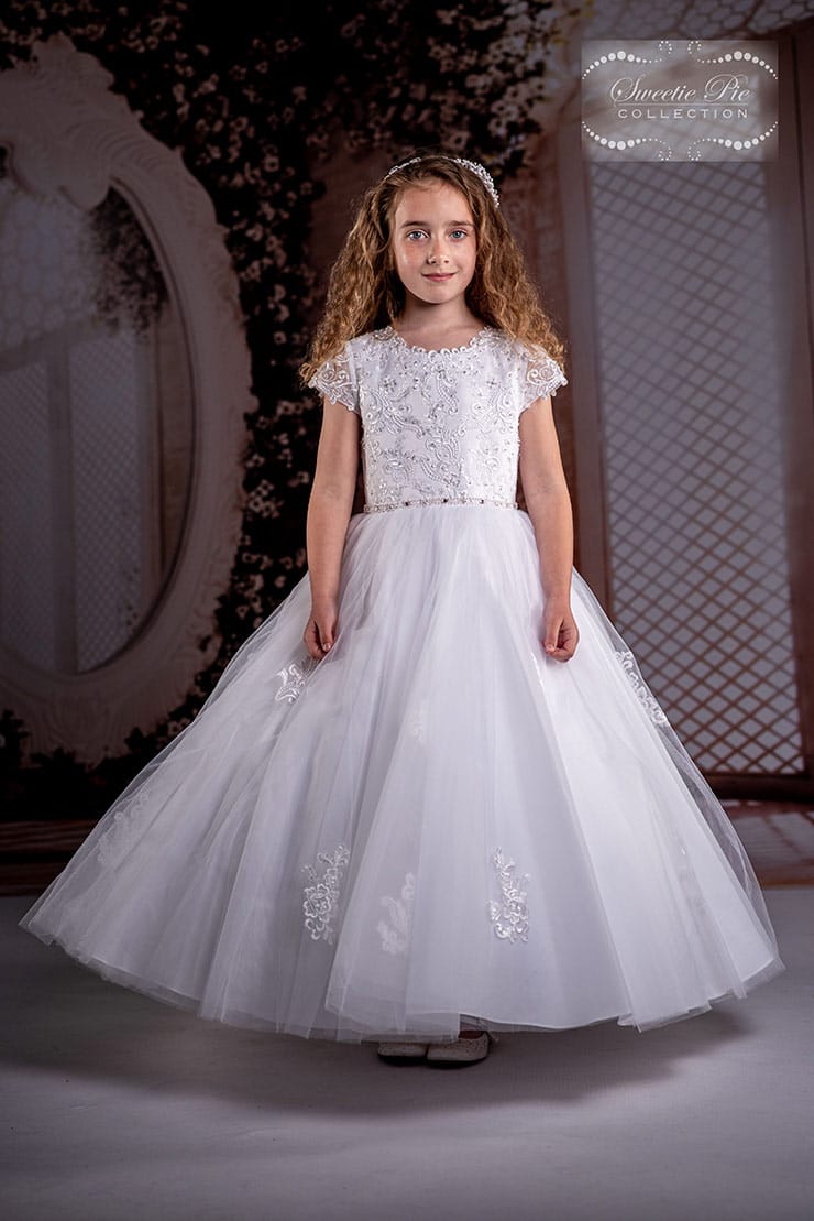 Princess Hailey first holy communion dress