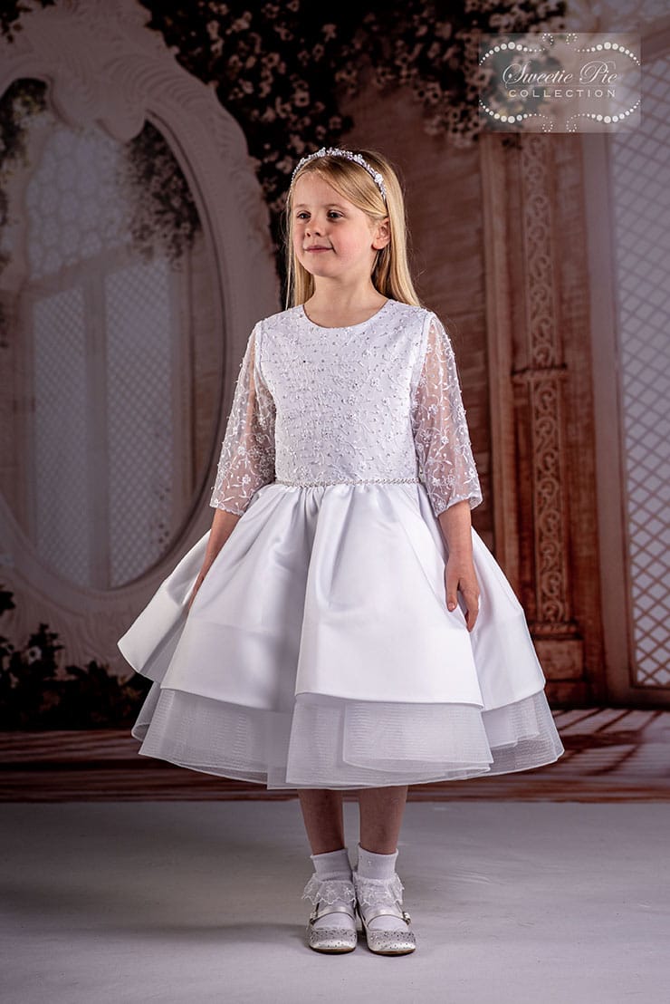 Princess Olivia first holy communion dress
