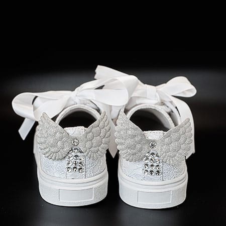 Elsa communion shoes