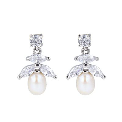 Ariel bridal earrings