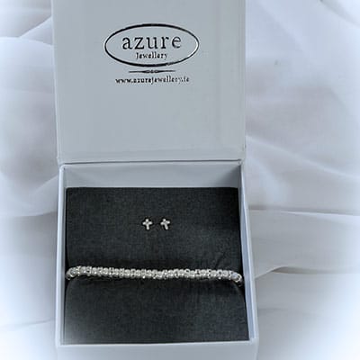 Pearl Diamond Communion bracelet