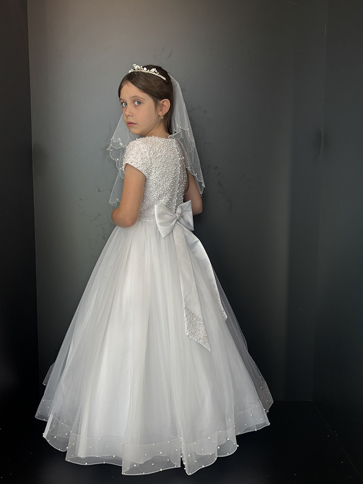 Princess Rapunzel communion dress