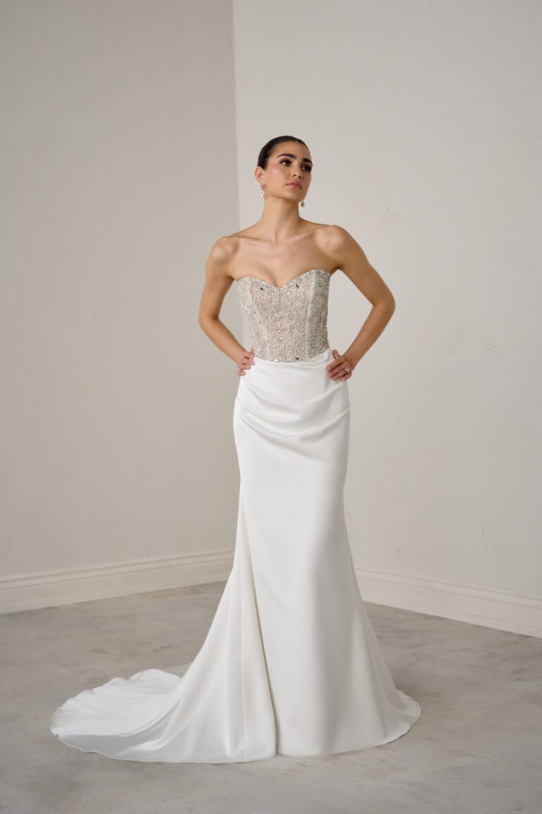 Gildara wedding dress by Justin Alexander