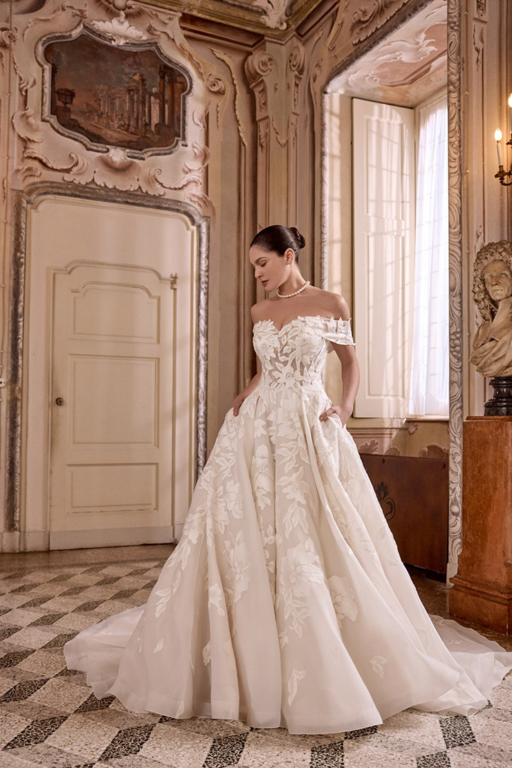 Lisette wedding dress by Justin Alexander
