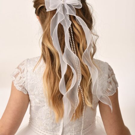 first communion headpiece