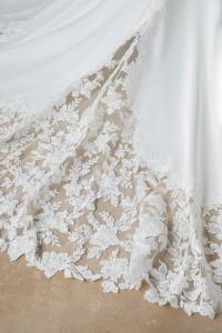 Gibson wedding dress by Justin Alexander