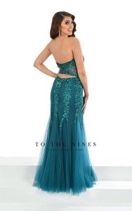 TNW 601 Debs Dress emerald