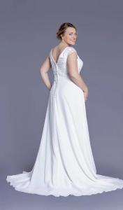 White Rose Michelle wedding dress