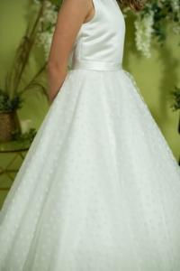 Floral skirt first holy communion dress