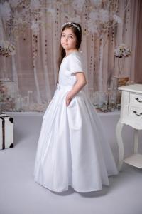 Princess April first holy communion dress