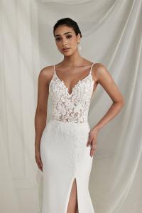 Everley wedding dress by Justin Alexander