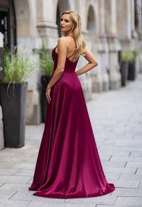 589 Rio Red debs dress