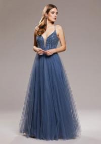662 Virtual Indigo debs dress