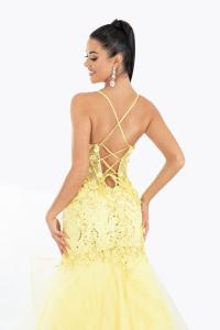 TNM 540 Debs Dress yellow