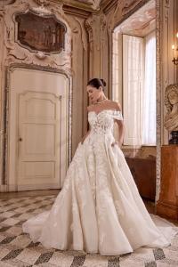 Lisette wedding dress by Justin Alexander