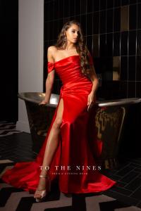 TNL709 Red debs dress