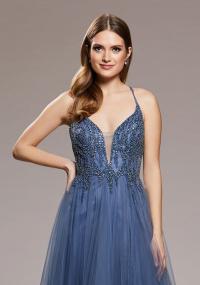 662 Virtual Indigo debs dress
