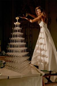 Jordan Satin A-Line Wedding Gown by Justin Alexander