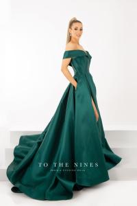 TNL710 Emerald debs dress