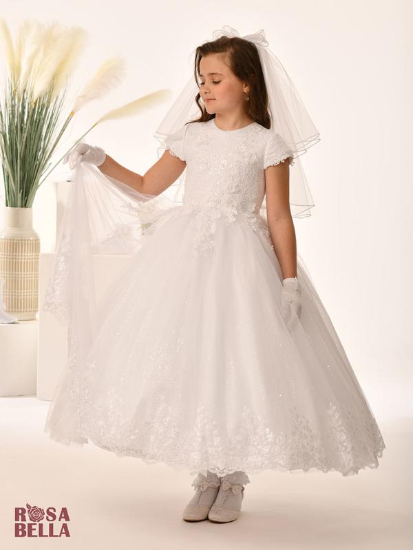 Sage communion dress