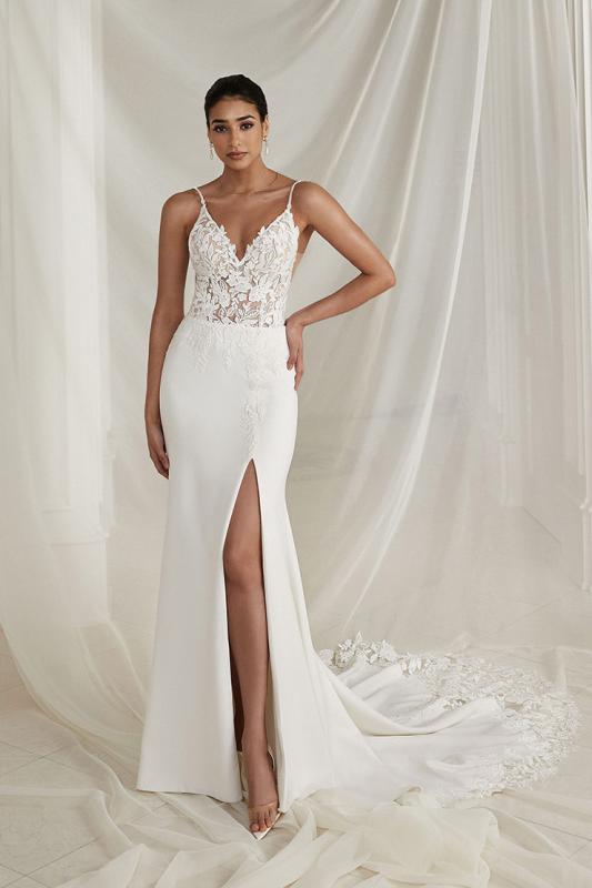 Everley wedding dress by Justin Alexander