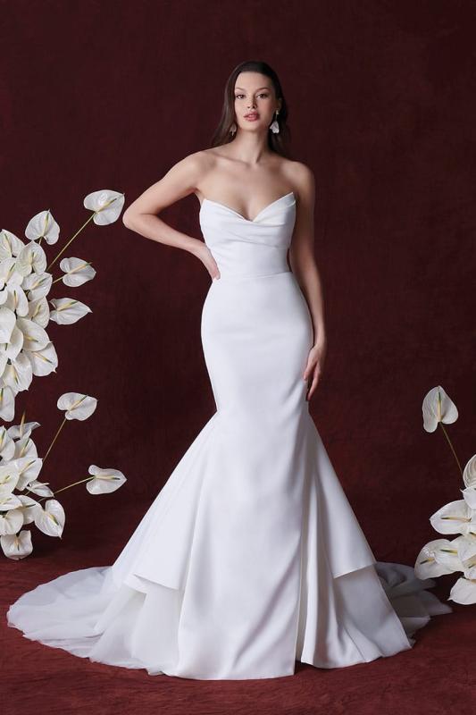 Halsey wedding dress by Justin Alexander