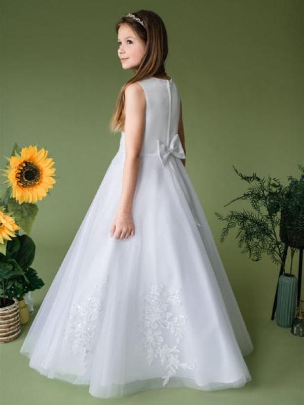 Princess Nyla first holy communion dress